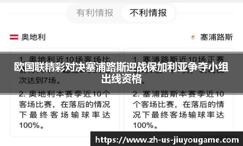 欧国联精彩对决塞浦路斯迎战保加利亚争夺小组出线资格