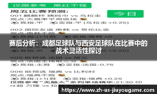 赛后分析：成都足球队与西安足球队在比赛中的战术灵活性探讨